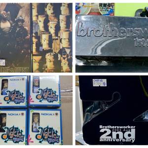 鐵人兄弟 BROTHERSWORKER MINI BROTHERS STORM & MUST / 1ST ANNIVERSARY SET / No...