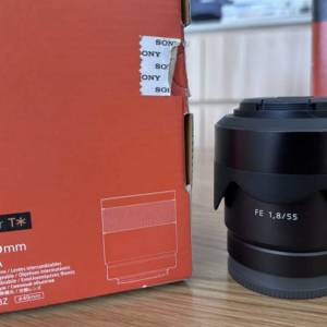 Sony FE55 F1.8mm蔡司鏡頭 有盒