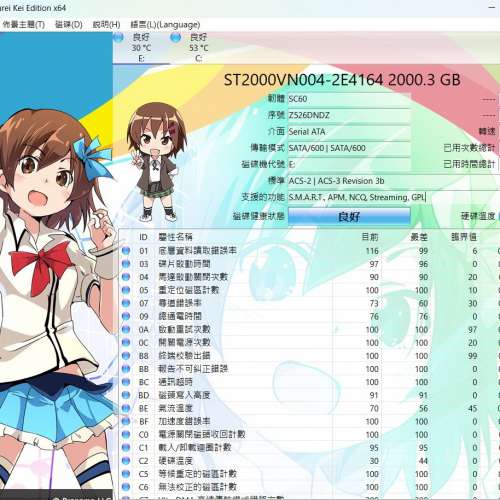 Seagate 3.5吋 2TB NAS專用硬碟 ST2000VN004
