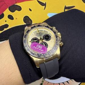 Rolex勞力士 Cosmograph Daytona 迪通拿126518LN-0012 黃金金盤黑眼