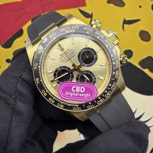 Rolex勞力士 Cosmograph Daytona 迪通拿126518LN-0012 黃金金盤黑眼