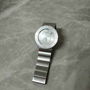 ISSEY MIYAKE  "TO"系列銀色鋼帶手錶