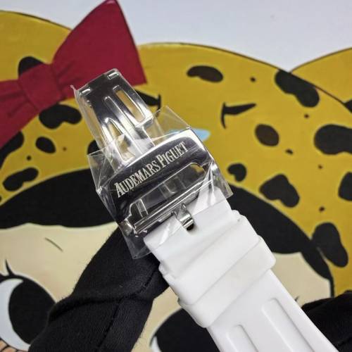 Audemars Piguet 愛彼 Royal Oak Offshore 26486ST.ZZ.D011CA.01 鋼殼鑽圈白橡膠帶計...