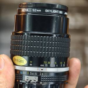 Nikon 105/2.5 nikkor AIS 功能正常 鏡片通透 三個月保養 可轉 Sony CANON olympus...