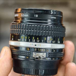 Nikon 50/1.4 nikkor AIS 功能正常 鏡片通透 三個月保養 可轉 Sony CANON olympus ...