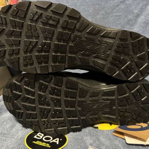 ASICS JSAA A working shoes safety boot ASICS WINJOB CP6-4 G-TX BOA Black/Gunmeta
