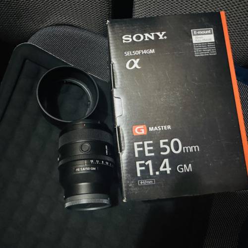 （行貨長保）Sony FE 50mm F1.4 GM （適合A7V, A9, A1, A7c, A7R, FX3&hellip;)