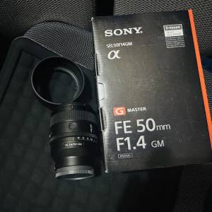 （行貨長保）Sony FE 50mm F1.4 GM （適合A7V, A9, A1, A7c, A7R, FX3&hellip;)