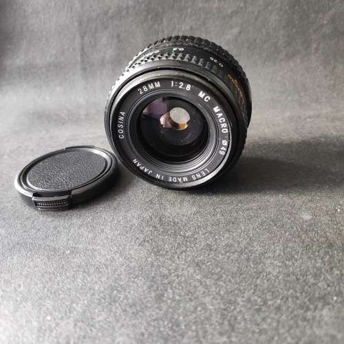 Minolta xg2  連cosina （確善能)28mm 2.8 Lens