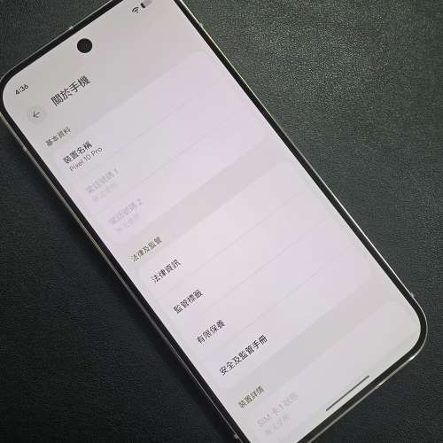 Google Pixel 10 Pro 5G GA10316-CA (16+256GB) 綠色 99%新