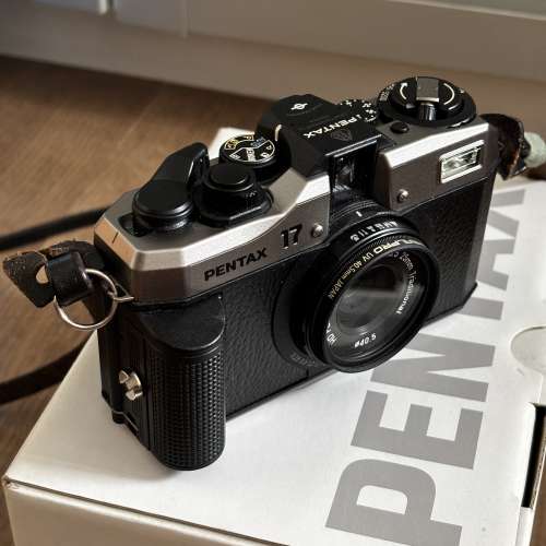 Pentax 17 有盒有皮套 半格菲林機