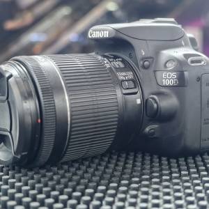 CANON 100D + 18-55  18mm 55mm 配件齊全 功能正常 勁新 三個月保養