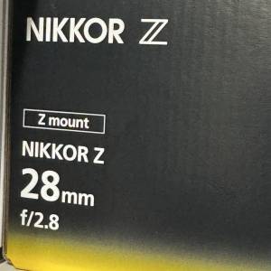 Nikon NIKKOR Z 28mm f/2.8 鏡頭