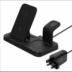 ITFIT 3-in-1 Wireless Charging Pad with 30W Travel Adaptor 合一無線充電板（帶3...