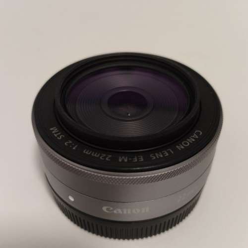 Canon EF-M 22mm f/2 STM 鏡頭連HOYA保護鏡 EFM