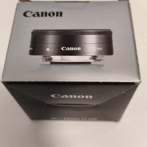 Canon EF-M 22mm f/2 STM 鏡頭連HOYA保護鏡 EFM