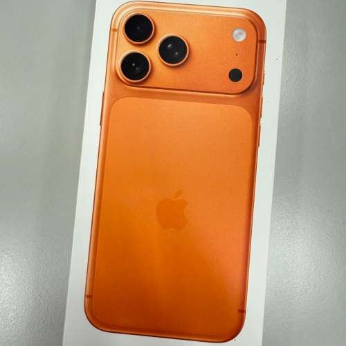 iPhone 17 pro max 256gb 橙色