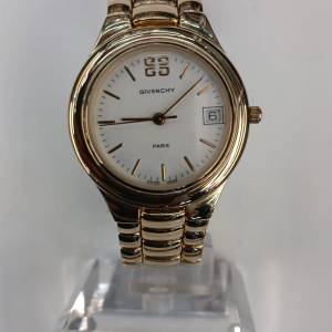 罕有全新Vintage Givenchy Slim Quartz Watch ( Swiss Made 瑞士製造 )
