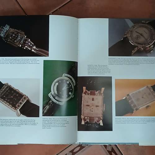 美國古董手錶收藏書籍 American Wristwatches five Decades of style and design