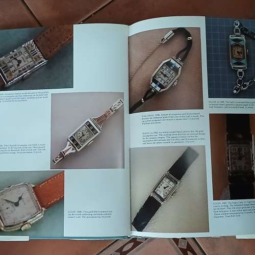 美國古董手錶收藏書籍 American Wristwatches five Decades of style and design