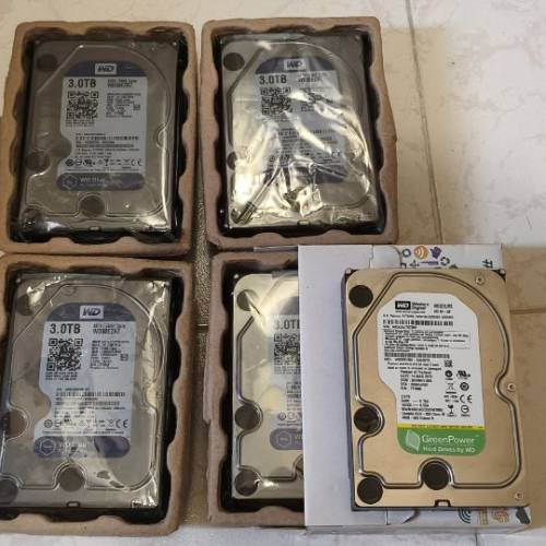 3TB 全新及 低使用時數硬碟