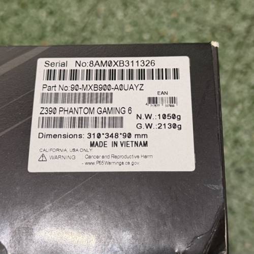 ASRock Z390 Phantom Gaming 6 主機板+i7 8700K 連DDR3 8G Ram (16)