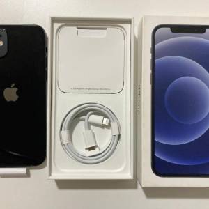 全新現貨不議價 iPhone 12 64gb eSim + 一張實體sim 黑色 一年蘋果保養  what app ...