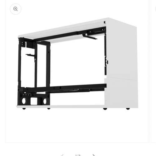 FormD T1 v2.1 E-White / Black CNC Panel mini-ITX SFF PC Case