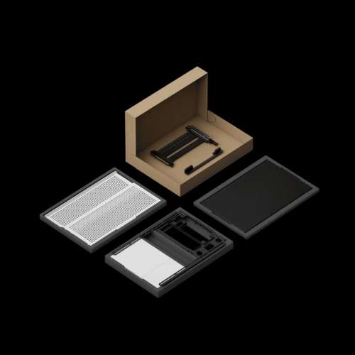FormD T1 v2.1 E-White / Black CNC Panel mini-ITX SFF PC Case