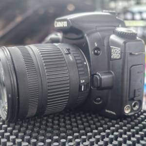 CANON 20D + Sigma  18-250 EFS EF 配件齊全  3個月保養 功能正常