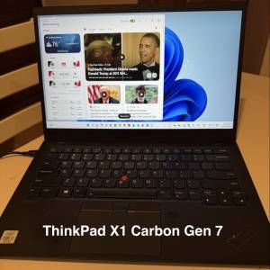 Lenovo ThinkPad X1 Carbon Gen 7 i7, 16GB, 512GB SSD