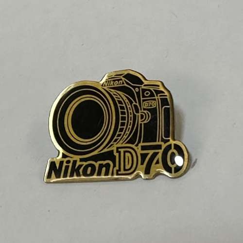 Nikon D70 DSLR Camera 襟章  心口 Lepal Pin Badge