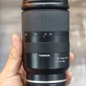 Tamron 28-75/2.8 RXD for Sony FE 一代 鏡片通透 功能正常 有罩 三個月保養