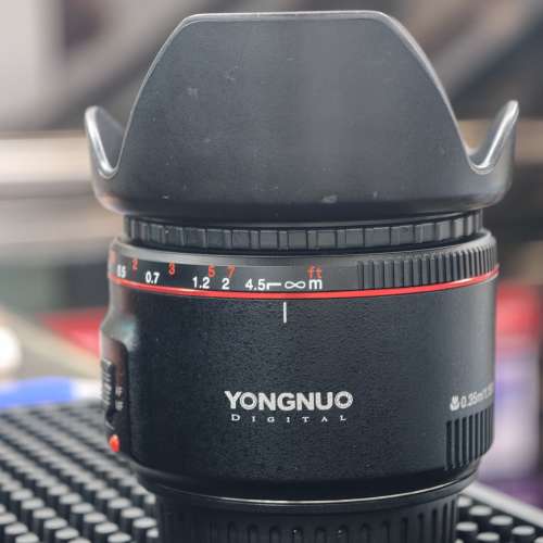 Yongnuo 永諾 50/1.8 II EF for CANON 5D 6D 7D 700D 功能正常 鏡片通透 3個月保養