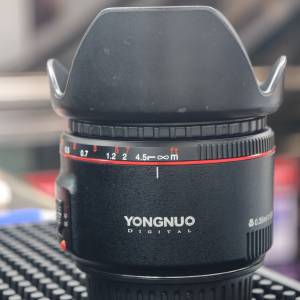 Yongnuo 永諾 50/1.8 II EF for CANON 5D 6D 7D 700D 功能正常 鏡片通透 3個月保養