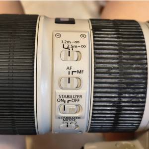Canon 佳能 eos　EF 70  200 2.8L ii 小白兔