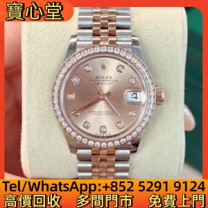 高價回收 勞力士日誌m278381rbr-0024，勞力士 Rolex，百達翡麗Patek Philippe，帝...