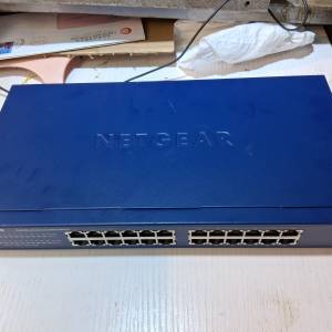 NETGEAR  JGS524 v2  ProSafe 24  Port  Gigabit  Switch 24口交換機