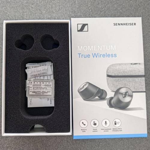 [有盒齊配件] Senheiser Momentum True Wireless 藍牙耳機