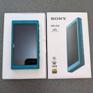 [有盒有單] Sony NW-A35 播放器 Player 藍綠色