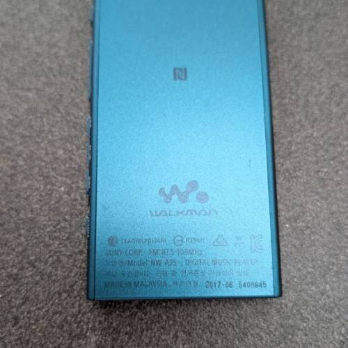 [有盒有單] Sony NW-A35 播放器 Player 藍綠色
