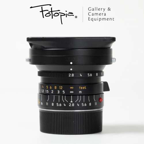 || Leica Elmarit-M 24mm F2.8 ASPH - Black with full packing & 24mm metal VF ||