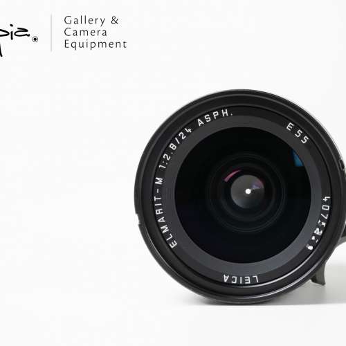 || Leica Elmarit-M 24mm F2.8 ASPH - Black with full packing & 24mm metal VF ||
