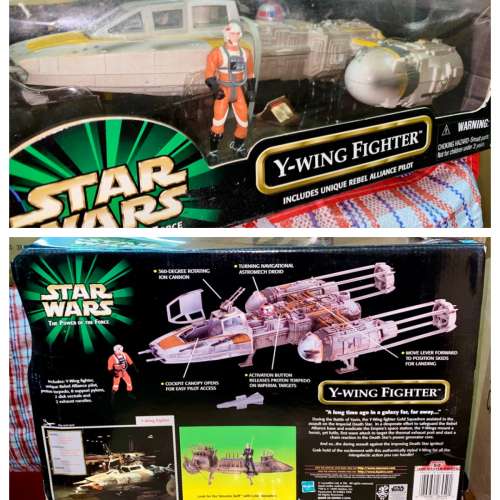 Star Wars：The Power of the Force Y-Wing Fighter 星球大戰：原力至上 Y翼戰機