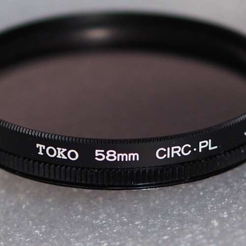Toko 58mm Circ-PL（偏光鏡）
