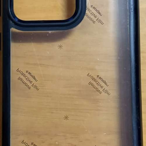 Spigen 透明機背黑色邊框手機保護殼