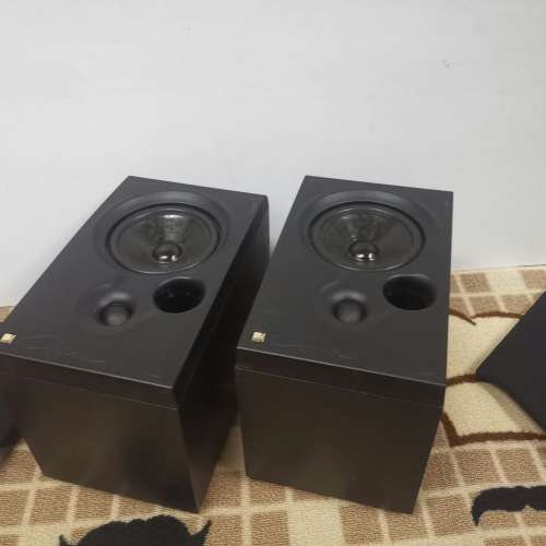 英國早期 kef coda 7se 書架喇叭一對 平售$400