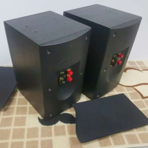 英國早期 kef coda 7se 書架喇叭一對 平售$400