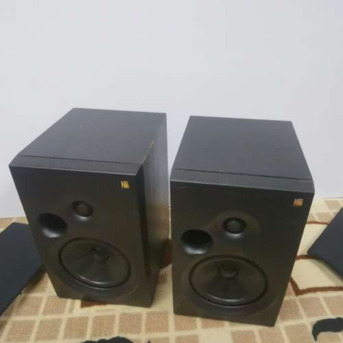 英國早期 kef coda 7se 書架喇叭一對 平售$400