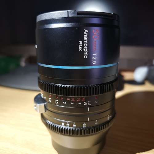 Sirui 50mm T2.9 1.6x Full-Frame Anamorphic Lens for Nikon Z Monut
